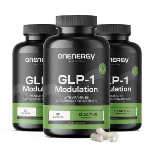 3x GLP-1 Modulation – kompleks za podporo metabolizmu, skupaj 270 kapsul