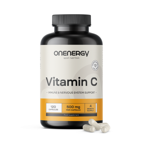 Vitamin C 500 mg, 120 kapsul