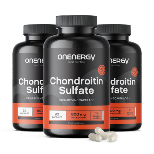 3x Hondroitin sulfat, skupaj 270 kapsul