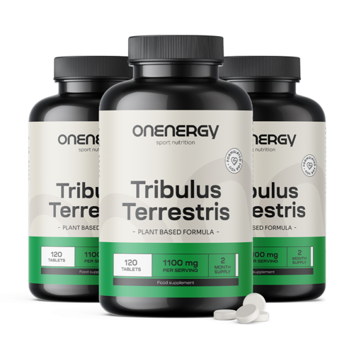 3x Navadna zobačica (Tribulus) – izvleček 15:1, skupaj 360 tablet