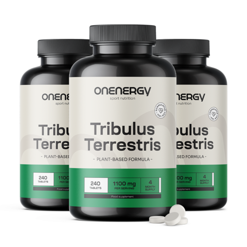 3x Navadna zobačica (Tribulus) – izvleček 15:1, skupaj 720 tablet