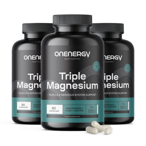 3x Trojni magnezij, skupaj 270 kapsul