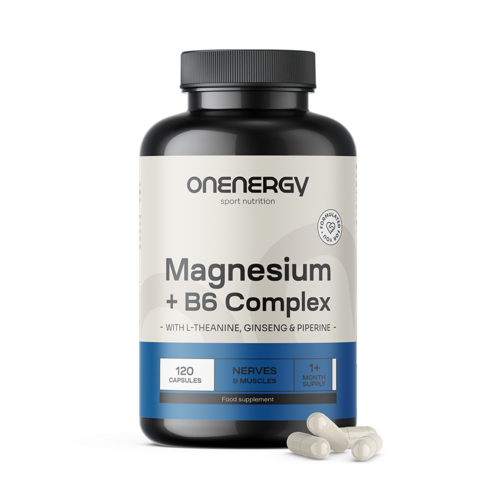 Magnezij + B6 kompleks, 120 kapsul