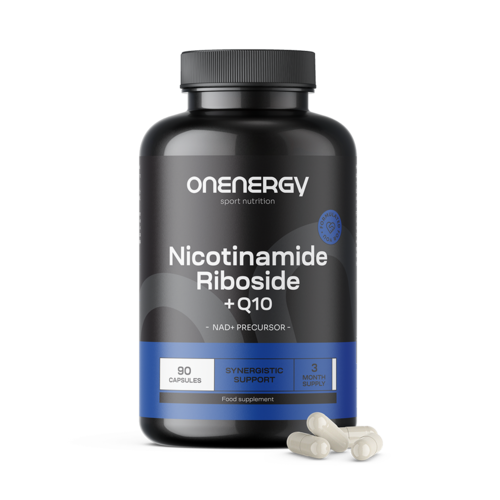 Nikotinamid ribozid + Q10, 90 kapsul