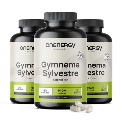 3x Gurmar (Gymnema Sylvestre) – izvleček 20:1, skupaj 270 kapsul