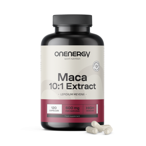 Maca – izvleček 10:1, 120 kapsul