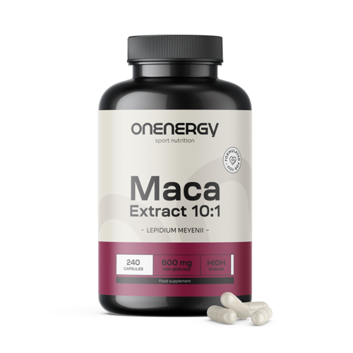 Maca – izvleček 10:1, 240 kapsul