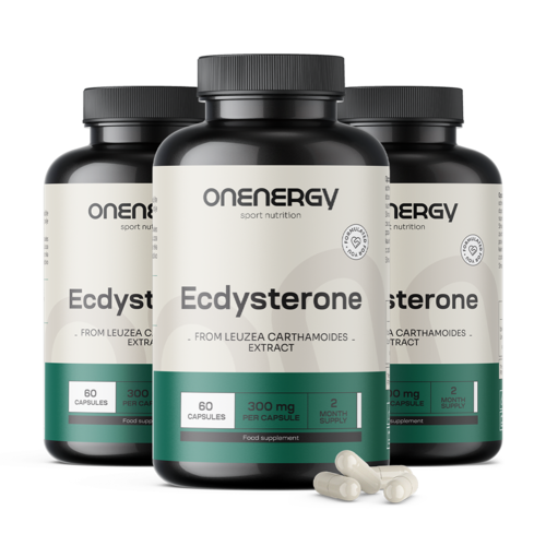 3x Ekdisteron 300 mg, skupaj 180 kapsul