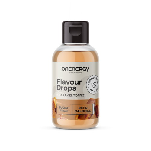 Flavour Drops kapljice – toffee karamela, 50 ml